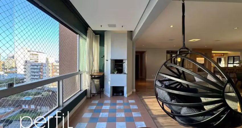 Apartamento com 4 dormitórios sendo 1 suíte master e 2 vagas de garagem no bairro atiradores - joinville, sc
