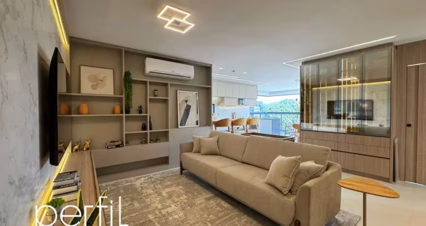 Apartamento decorado com 3 dormitórios sendo 1 suíte e 2 vagas de garagem no bairro bom retiro - joinville, sc