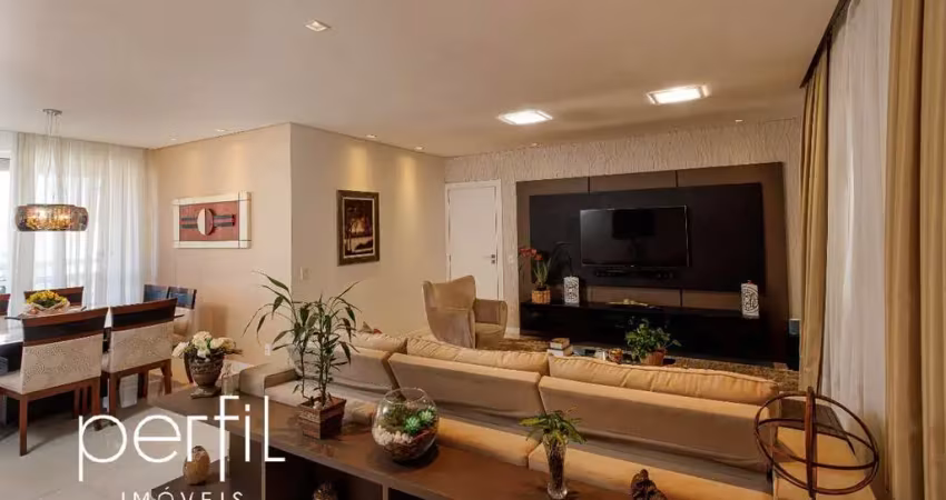 Apartamento a venda com quatro quartos sendo quatro suites no bairro atiradores - joinville/sc
