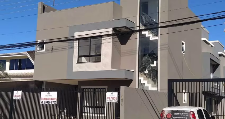 Sobrado portão amplo terraço ultima unidade oportunidade curitiba