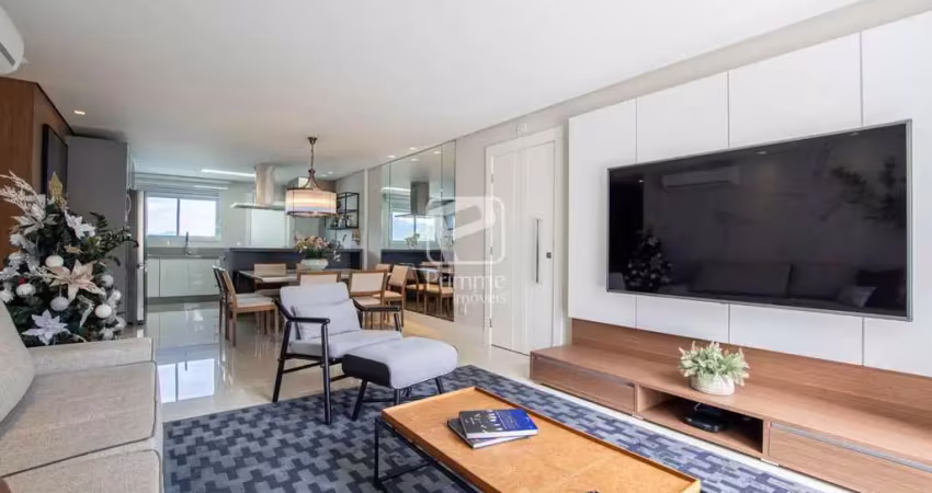 Apartamento 3 suítes com terraço privativo e 4 vagas de garagem, centro, balneário camboriú - sc