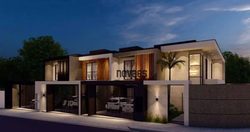 Casa com 3 dormitórios à venda, 116 m² por r$ 695.000,00 - saguaçu - joinville/sc