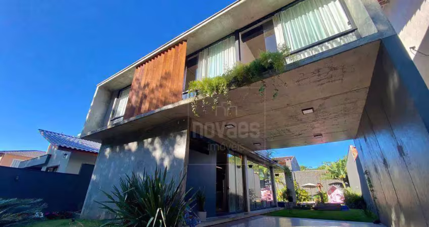 Sobrado com 3 dormitórios à venda, 210 m² por r$ 1.900.000,00 - bom retiro - joinville/sc