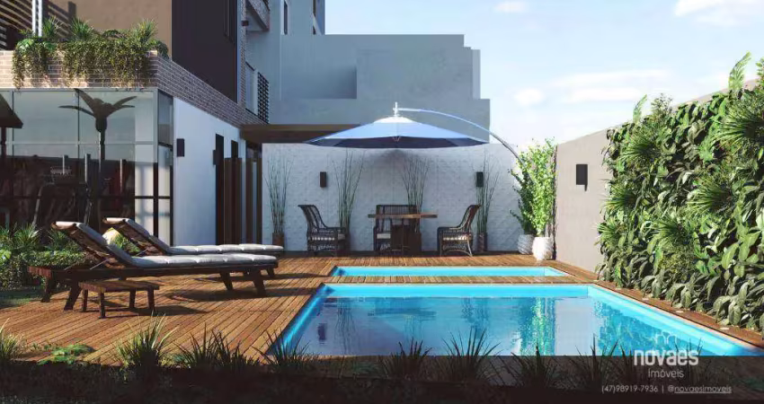 Apartamento com 2 dormitórios à venda, 55 m² por r$ 420.000,00 - bom retiro - joinville/sc