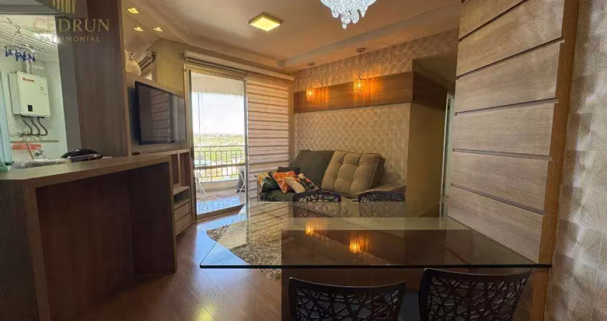 Apartamento para alugar em maringá, zona 08, com 3 quartos, com 74 m², edifício brisas bella città