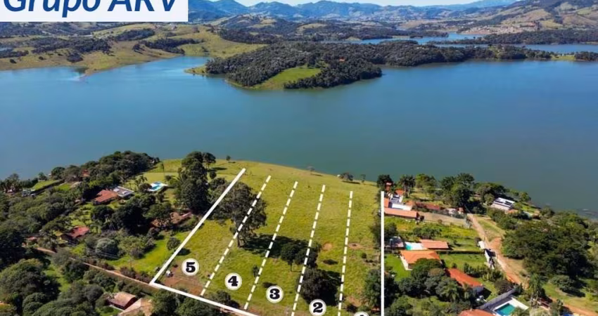 Terrenos para chácara na represa em Piracaia