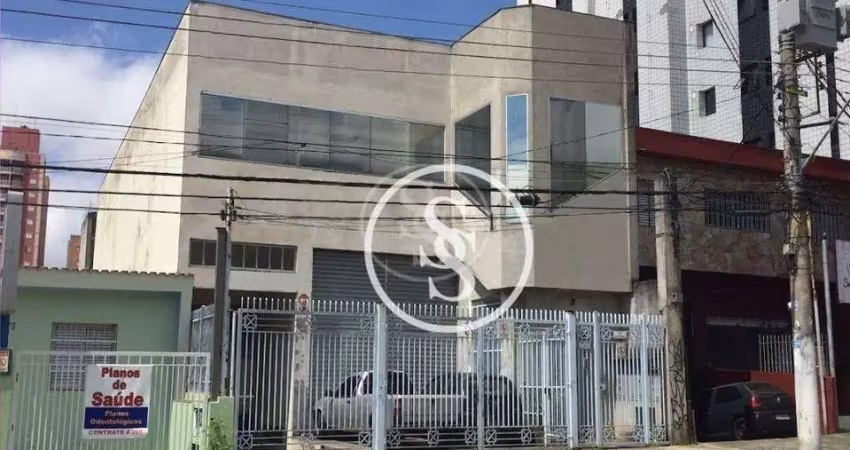Salão para alugar, 240 m² por r$ 7.250,00/mês - baeta neves - são bernardo do campo/sp