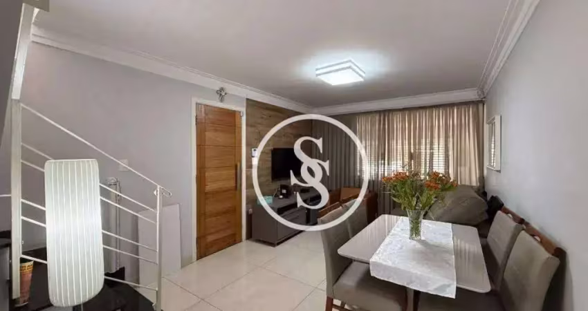 Sobrado com 2 dormitórios à venda, 124 m² por r$ 625.000,00 - jordanópolis - são bernardo do campo/sp