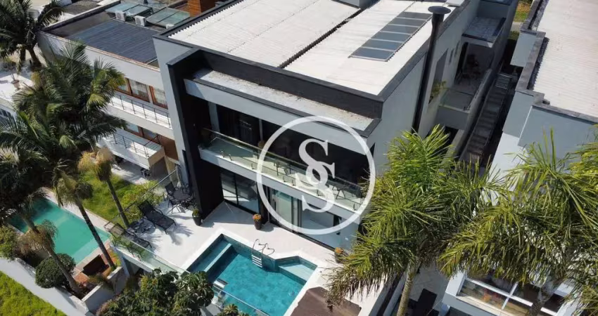 Sobrado com 5 dormitórios à venda, 500 m² por r$ 7.000.000,00 - swiss park - são bernardo do campo/sp