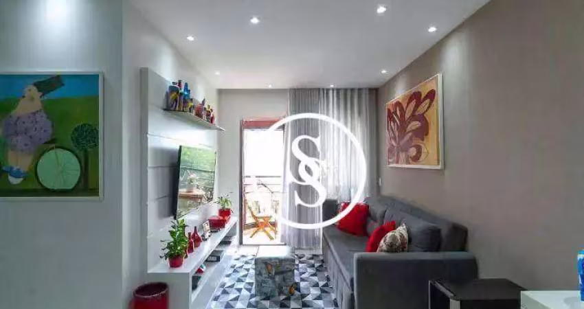 Apartamento com 3 dormitórios à venda, 70 m² por r$ 530.000,00 - vila euclides - são bernardo do campo/sp