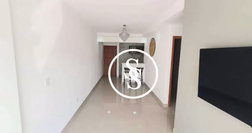 Apartamento com 2 dormitórios à venda, 54 m² por r$ 720.000,00 - embaré - santos/sp