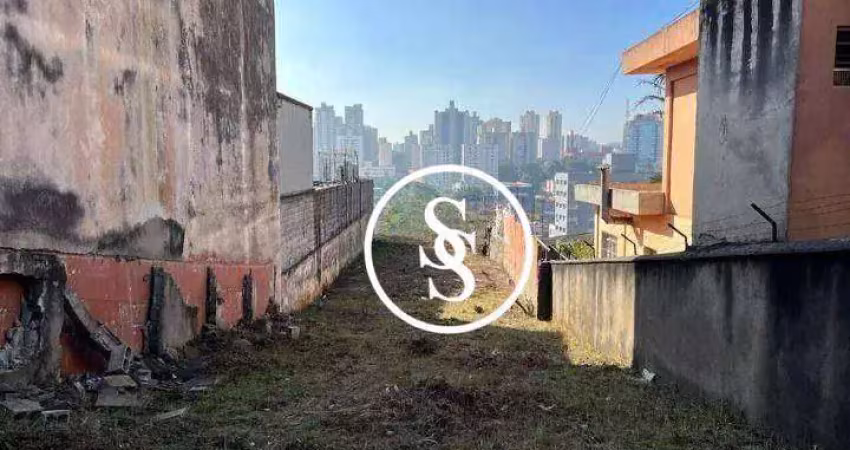 Terreno com 382 m², à venda por r$ 730.000,00 - vila gonçalves - são bernardo do campo/sp