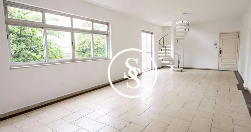 Apartamento duplex com 5 dormitórios à venda, 208 m² por r$ 890.000,00 - embaré - santos/sp