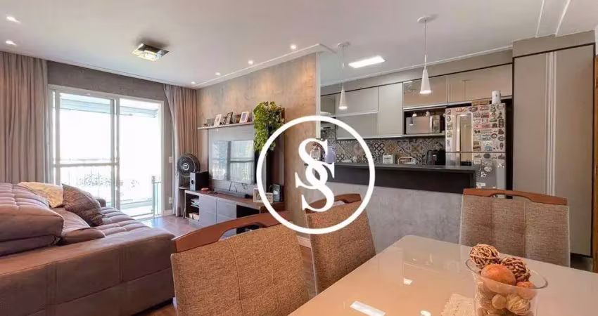 Apartamento com 2 dormitórios à venda, 70 m² por r$ 710.000,00 - centro - são bernardo do campo/sp