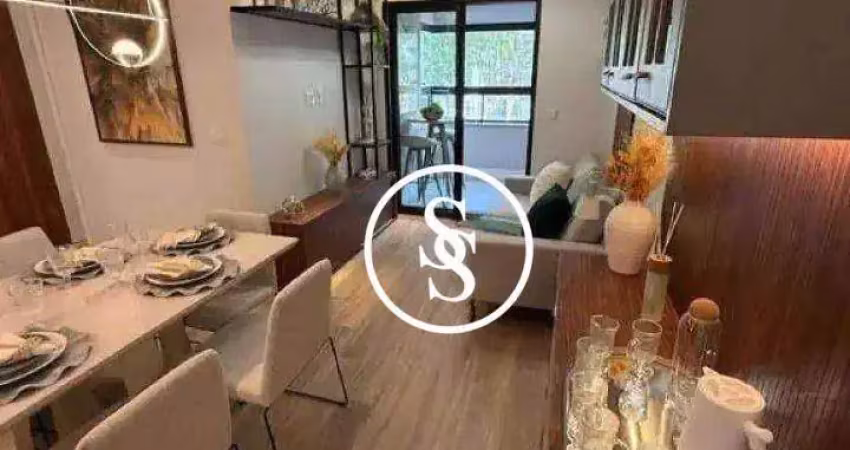 Apartamento com 2 dormitórios à venda, 64 m² por r$ 614.800,00 - campestre - santo andré/sp