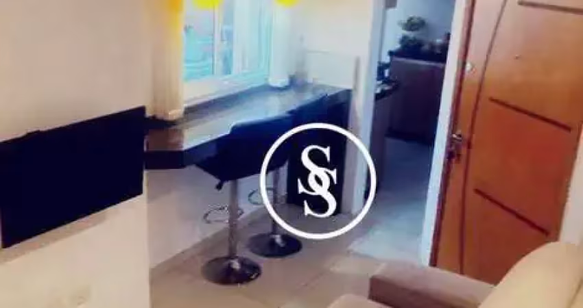 Apartamento com 2 dormitórios à venda, 40 m² por r$ 280.000 - vila príncipe de gales - santo andré/sp