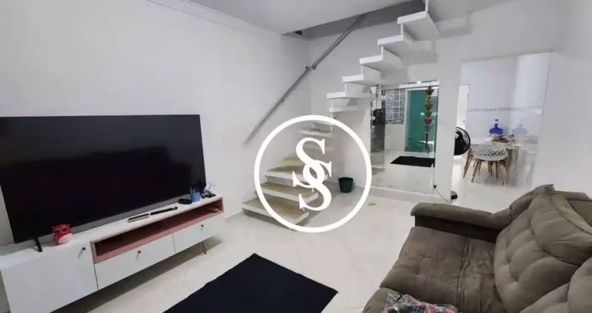 Casa sobrado com 101 m² de área construída, 2 dormitórios e 1 garagem, à venda por r$ 479.000,00 - assunção - são bernardo do campo/sp
