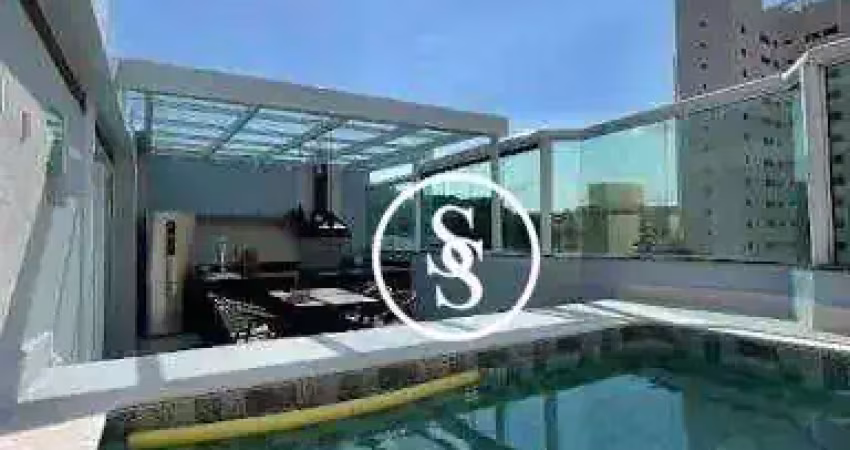 Cobertura duplex com 3 dormitórios, suíte à venda, 240 m² por r$ 1.220.000 - rudge ramos - são bernardo do campo/sp