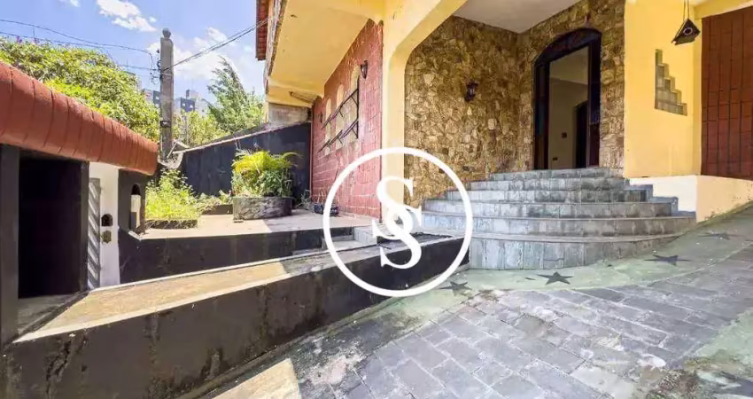 Casa sobrado com 324 m² de área útil, 4 dormitórios e 5 garagens, à venda por r$ 850.000,00 - nova petrópolis - são bernardo do campo/sp