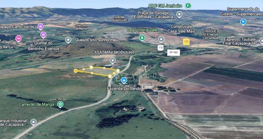 Oportunida de Investimento Área à venda, 20.000 m² por R$ 5.500.000 - Jardim Campo Grande - Caçapava/SP
