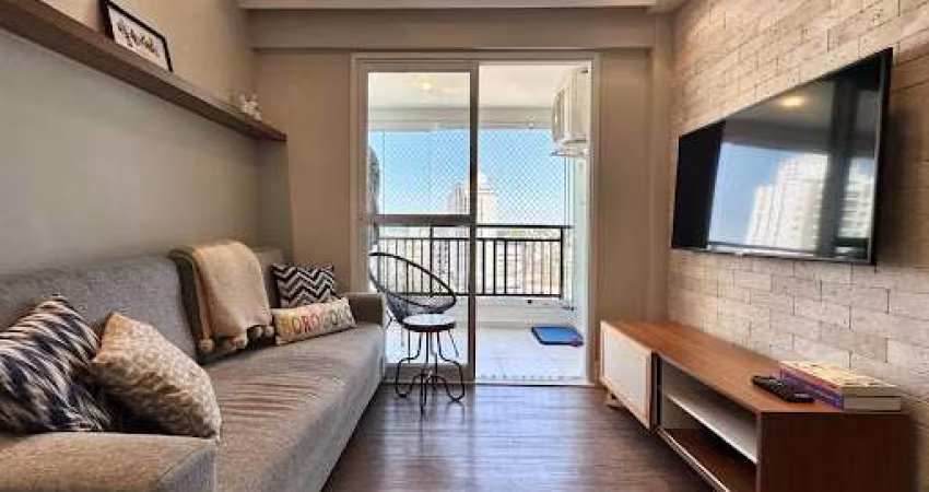 Apartamento com sacada gourmet, 2 dormitórios sendo 1 suite  à venda, 63 m² por R$ 713.000 - Jardim Aquarius - São José dos Campos/SP