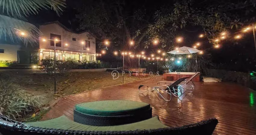 Chácara com 6 dormitórios à venda, 5270 m² por r$ 6.000.000,00 - chácaras condomínio recanto pássaros ii - jacareí/sp