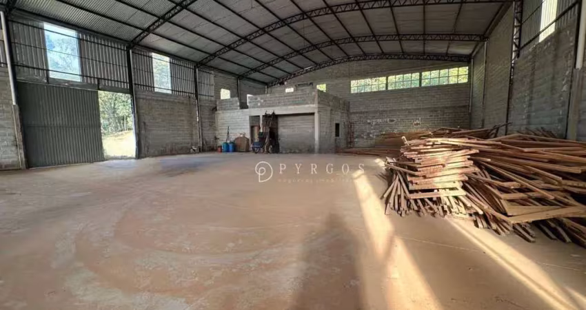 Galpão para alugar, 750 m² por r$ 18.150,00/mês - bandeira branca - jacareí/sp