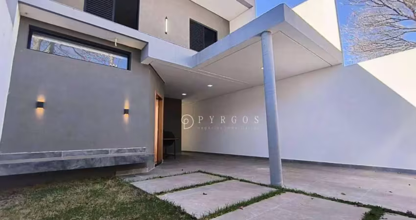 Ótimo sobrado recém construído à venda no residencial santa paula.
