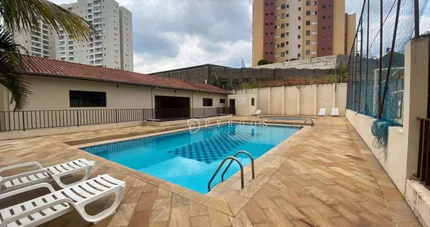 Apartamento com sacada, 3 dormitórios para alugar, 80 m² - jardim califórnia - jacareí/sp