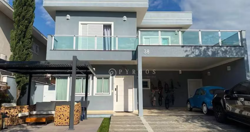 Sobrado moderno a venda no condomínio sunset garden jacarei - sp