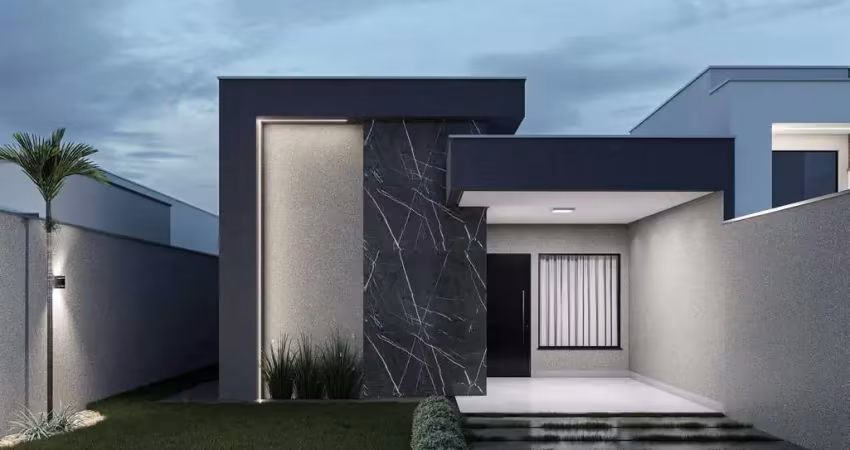 Casa à venda de 2 quartos no setor  bosque sereno residencial, senador canedo, go
