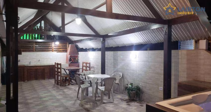 Chalé com 3 dormitórios à venda por R$ 223.000 - Caetetuba - Atibaia/SP