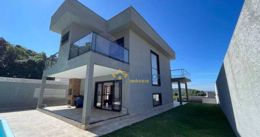 Casa à Venda no Residencial Atibaia Belvedere, Atibaia/SP - 3 Suítes, Espaço Gourmet e Piscina - 205 m²