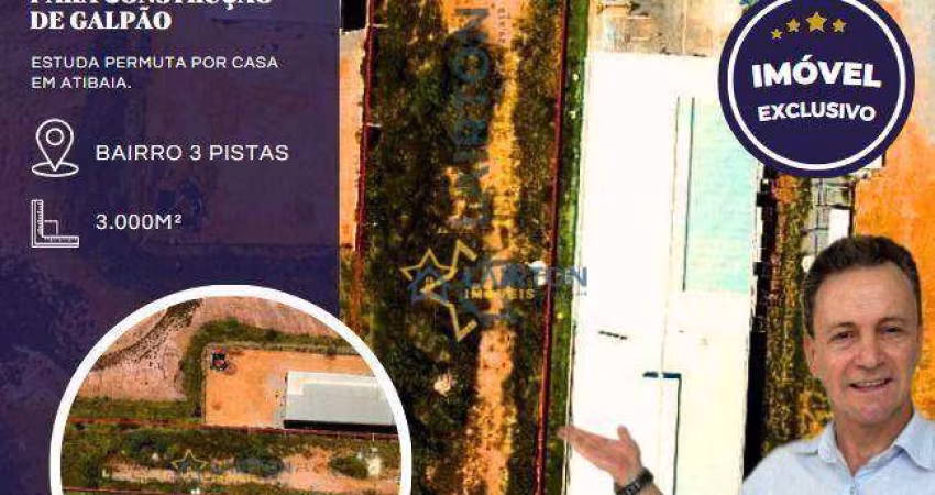 Oportunidade Única em Atibaia! Terreno INDUSTRIAL à Venda