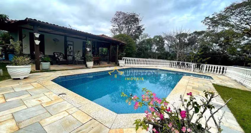 Chácara com 4 dormitórios à venda, 1100 m² por r$ 2.000.000,00 - guaxinduva - bom jesus dos perdões/sp