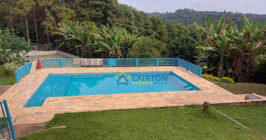 Chácara com 4 dormitórios à venda, 3300 m² por r$ 700.000,00 - rancho caiocara - atibaia/sp