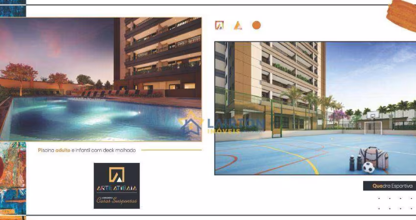 Apartamento Novo com 2 Dormitórios à Venda - 68 m² - Jardim Alvinópolis, Atibaia/SP