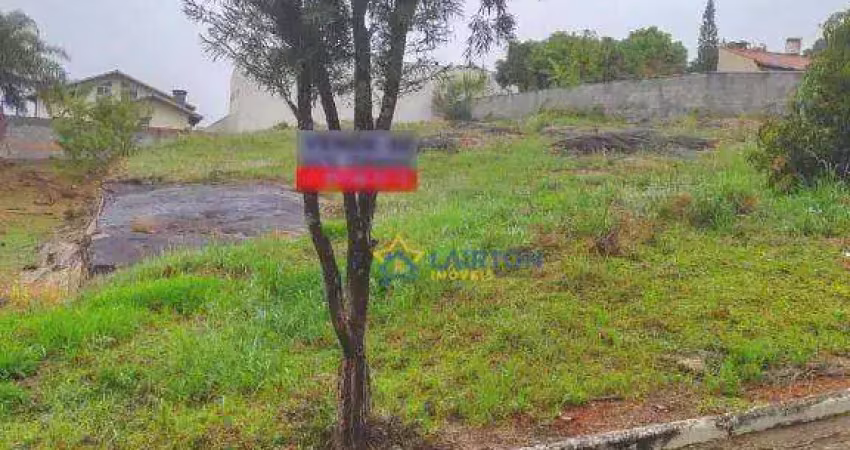 Terreno à venda, 1091 m² por r$ 350.000,00 - condomínio portal das rosas - atibaia/sp