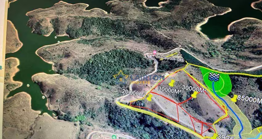 Sítio à venda com 30.000 m² em peão, piracaia/sp – excelente vista para represa