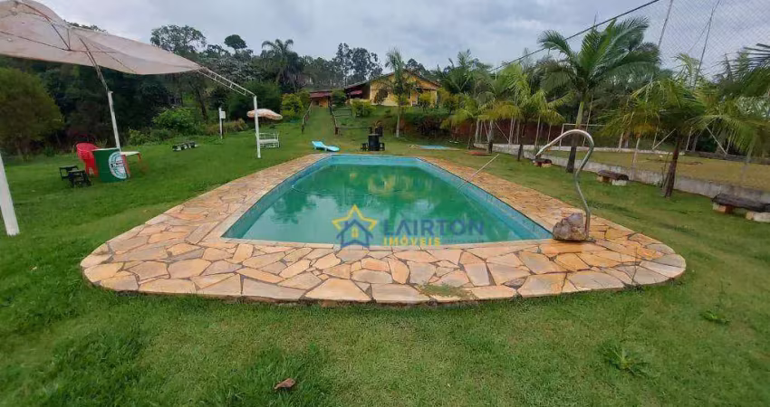 Sítio com 2 dormitórios à venda - 81.000 m² - canjica, mairiporã/sp