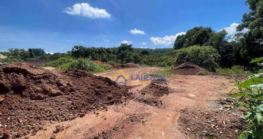 Terreno à venda com 3.410 m² no jardim estância brasil, atibaia