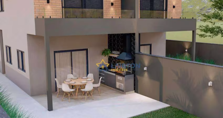 Casa à venda, 132 m² por R$ 820.000,00 - Jardim dos Pinheiros - Atibaia/SP