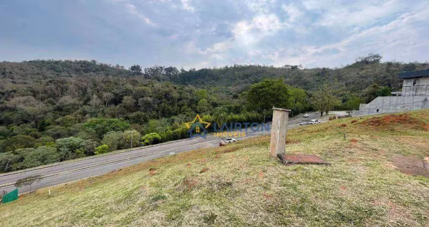 Terreno à venda com projeto aprovado no condomínio quintas da boa vista - 600m² - atibaia, sp