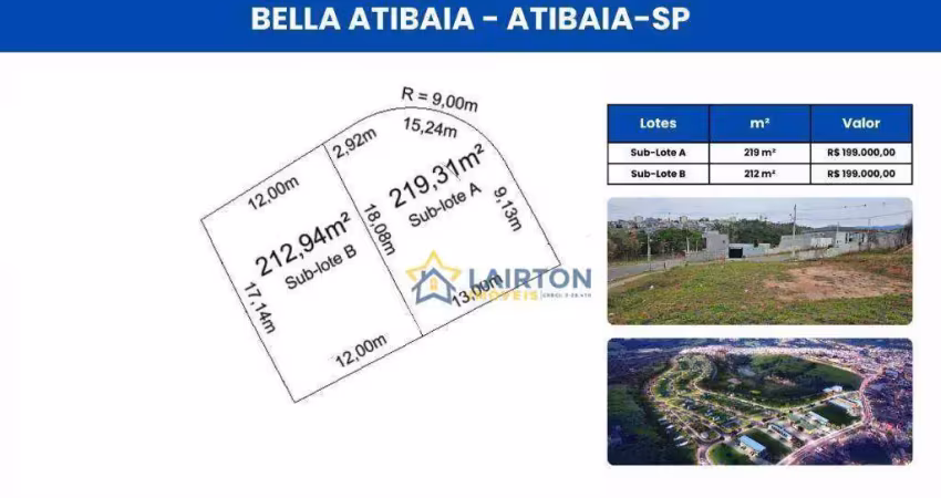 Oportunidade em atibaia para construtores e investidores!