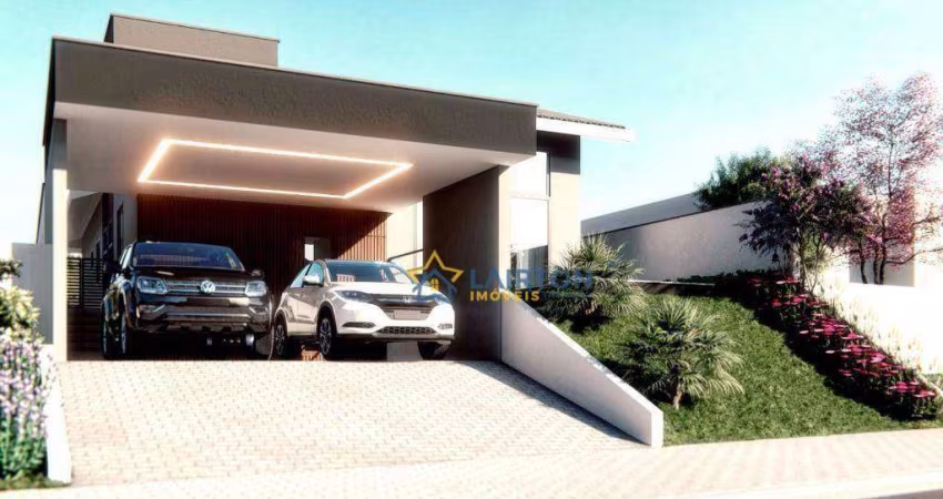 Casa com 3 dormitórios à venda, 209 m² por R$ 1.700.000 - Elementum Residencial Atibaia - Atibaia/SP
