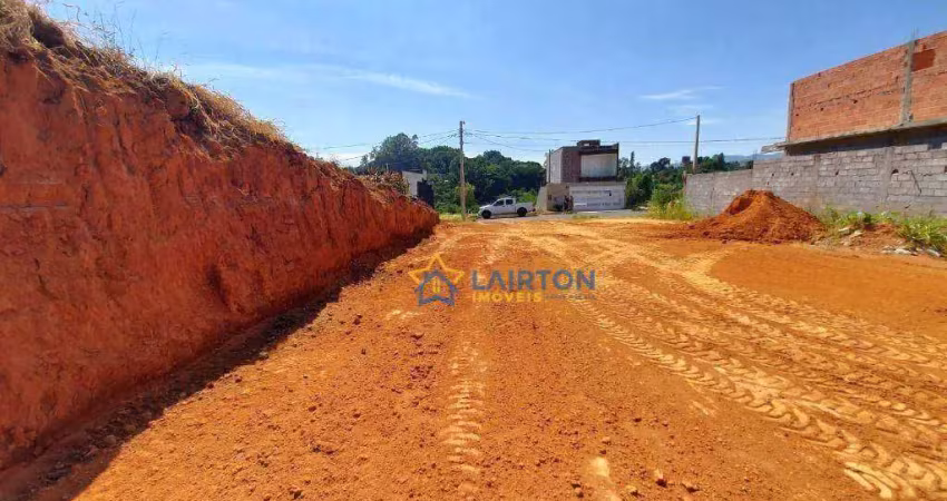 Terreno à venda no loteamento vivejo i, atibaia – 179 m², terraplanagem pronta e localização privilegiada