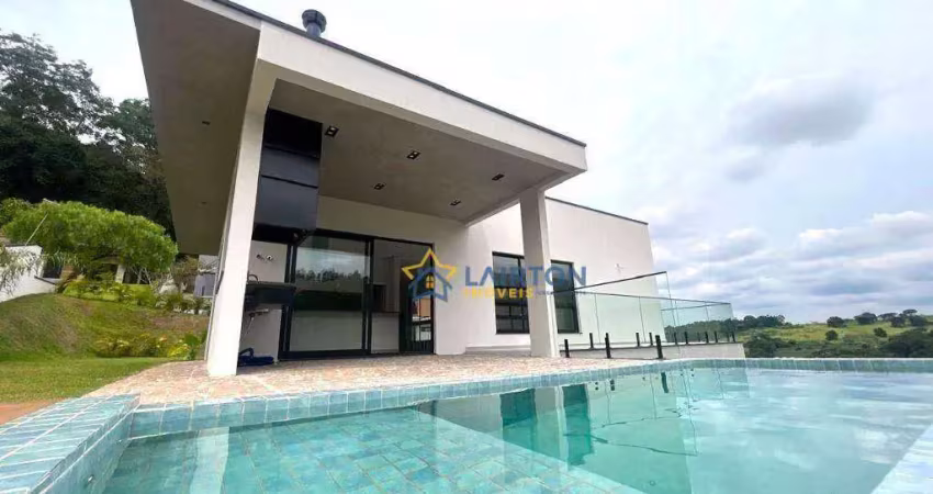 Casa de alto padrão em condomínio fechado – requinte, segurança e vista exclusiva