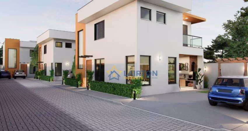 Casa Assobradada à Venda em Atibaia - 3 Suítes, Varanda e Espaço Gourmet - 143,93 m²