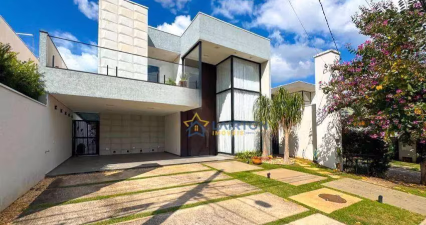 Casa mobiliada à venda em condomínio fechado em atibaia – 3 suítes, piscina, porteira fechada