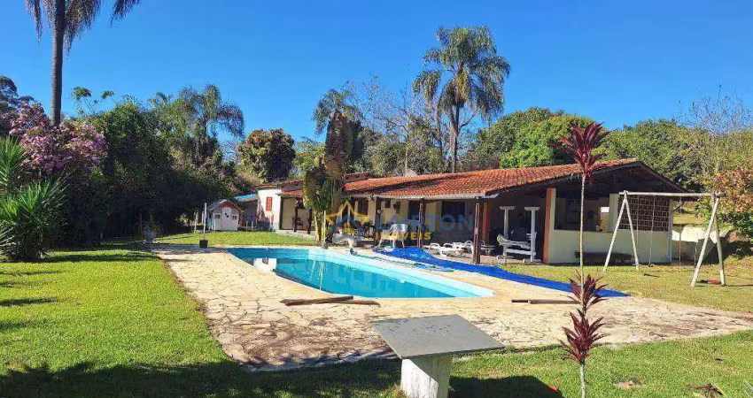 Sítio à venda em jarinu, comarca de atibaia – excelente localização e estrutura completa